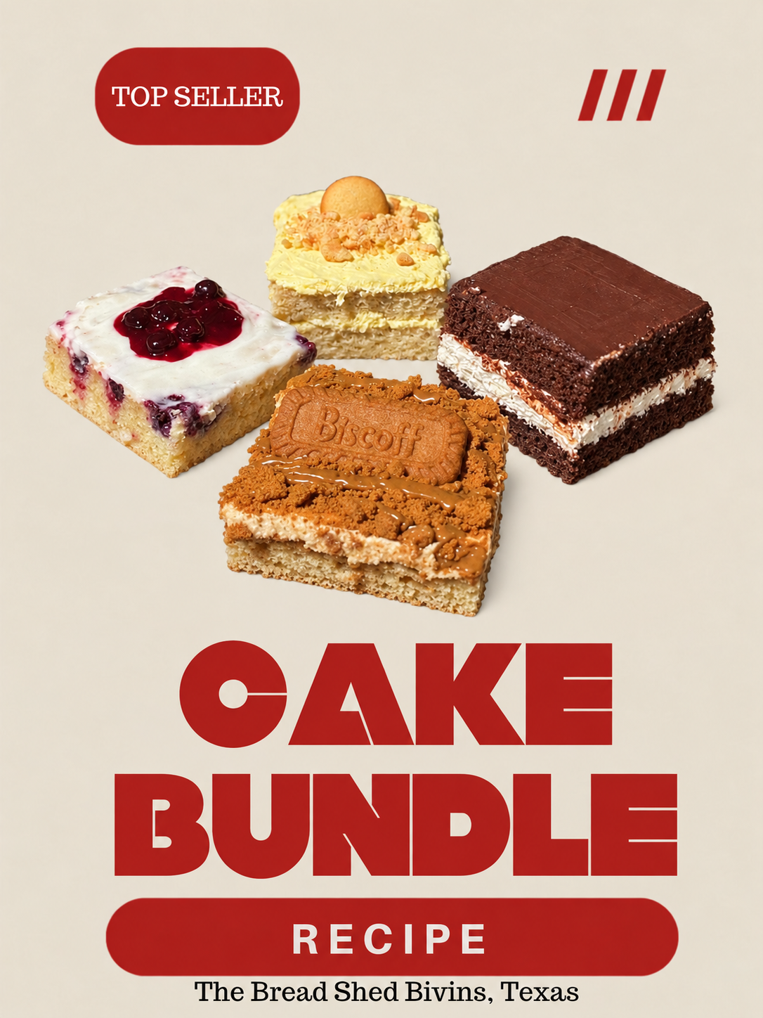 Cake Bundle - 6 Recipes in 1