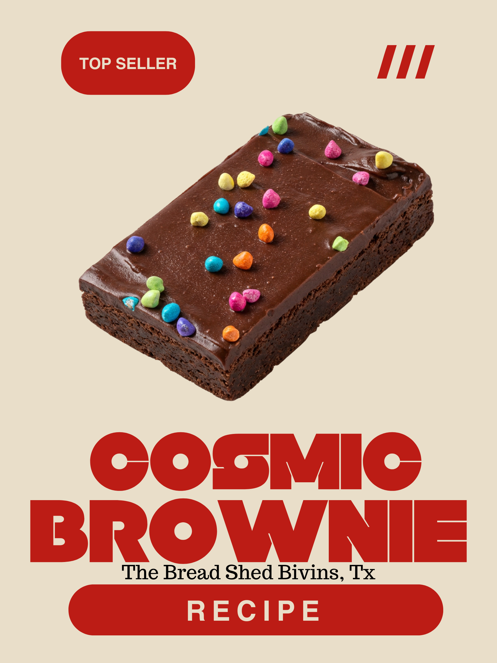 Cosmic Brownie Recipe