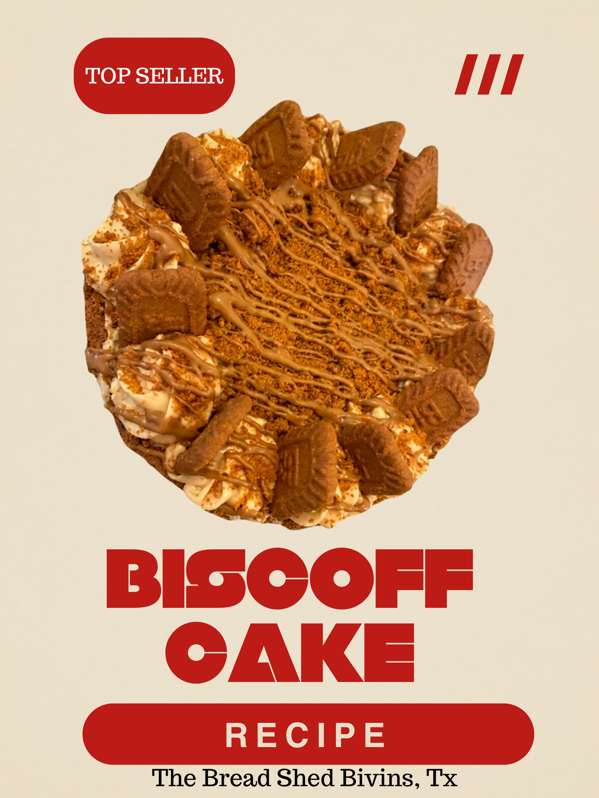 Biscoff Cake Recipe