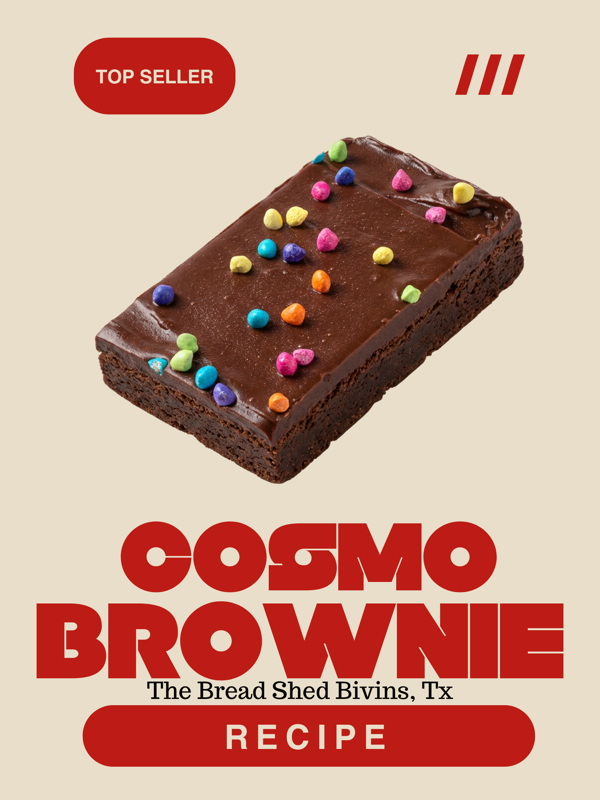 Cosmo Brownie Recipe