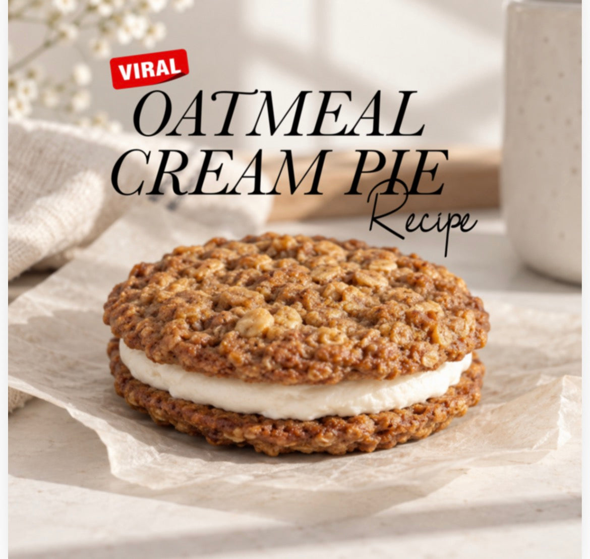 Oatmeal Cream Pie Recipe